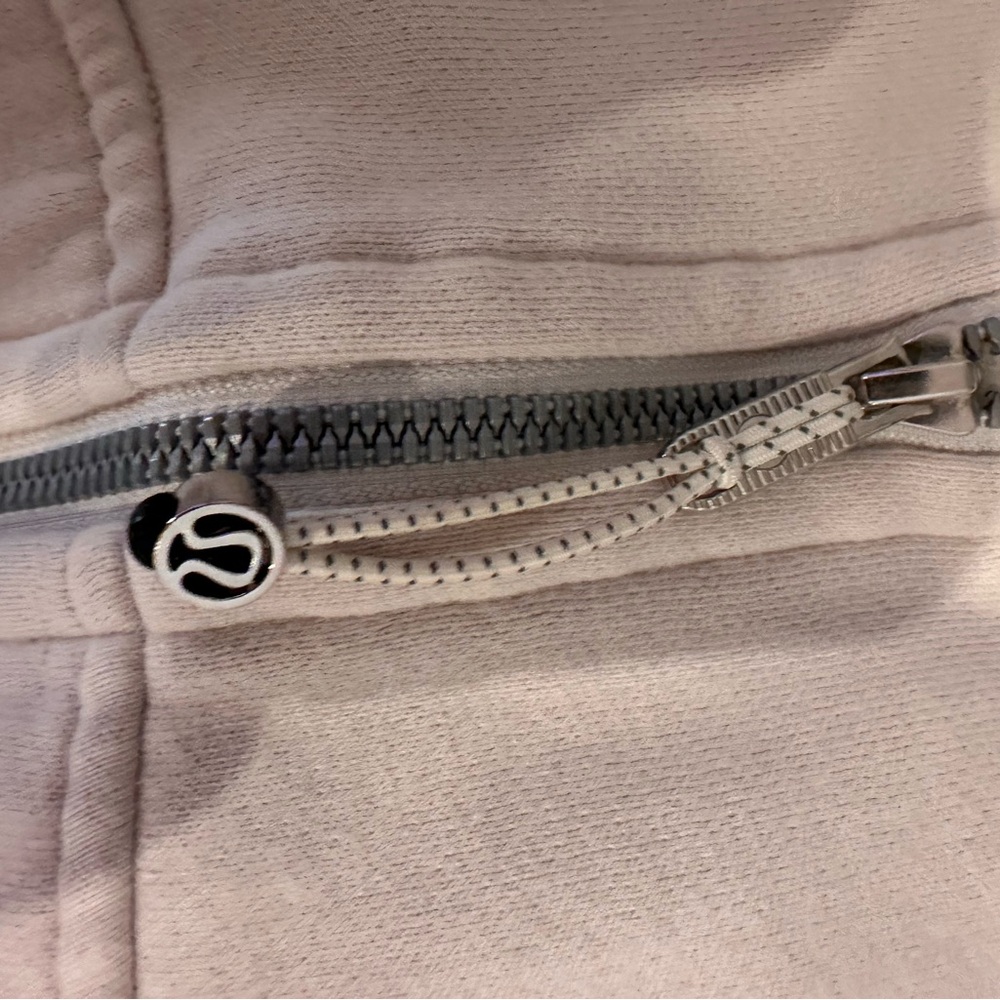 Lululemon Athletica Cream Zip-Up Hoodie - Picture 4 of 5